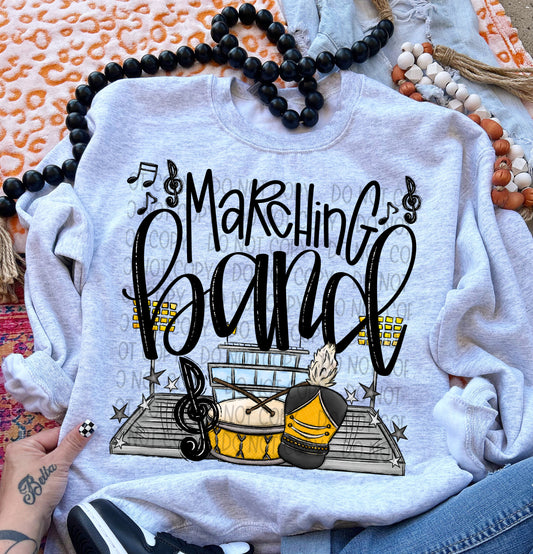 Marching Band (ALL COLORS LISTED in this listing)-DTF