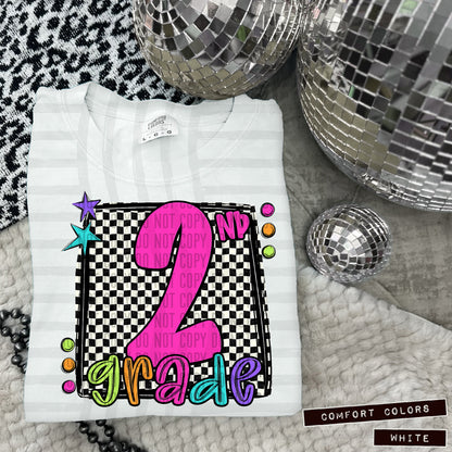Bright preppy Grades (dropdown)-DTF&UV
