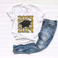 2024 Grad Cap Stacked Vegas Gold - DTF