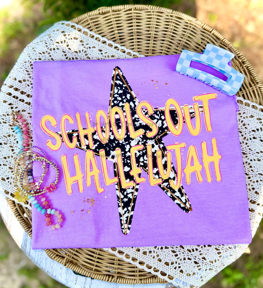 Schools out Hallelujah-DTF&UV