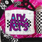 Pink Leopard Neon Mascots (dropdown)-DTF&UV