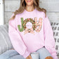 Joy wreath and bow-DTF