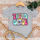 Third grade with smiley-DTF