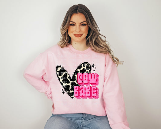 Cow Babe Pink - DTF