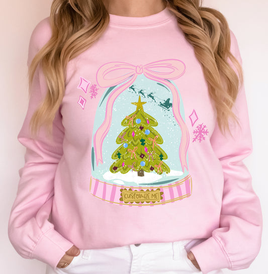 Custom Snowglobe-Add Any word(s) or keep it blank-DTF&UV