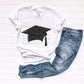 Graduation Cap Dark Green - DTF