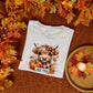 Hay fall cow has bow -DTF