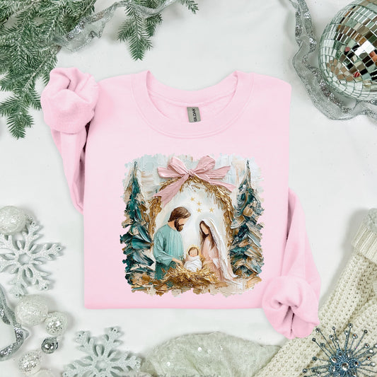 Nativity brushstroke-DTF&UV