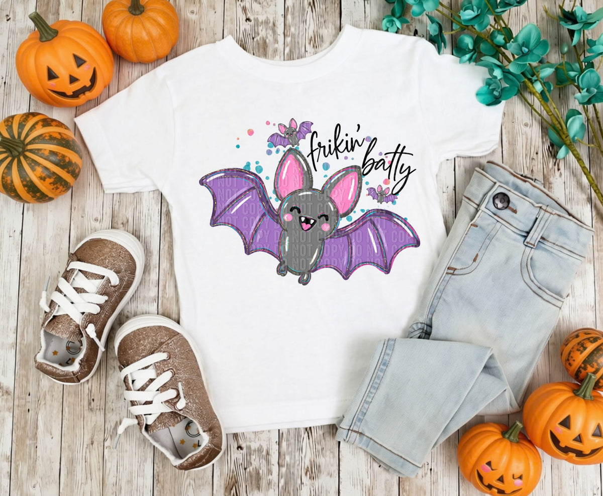 Frrikin Batty -DTF