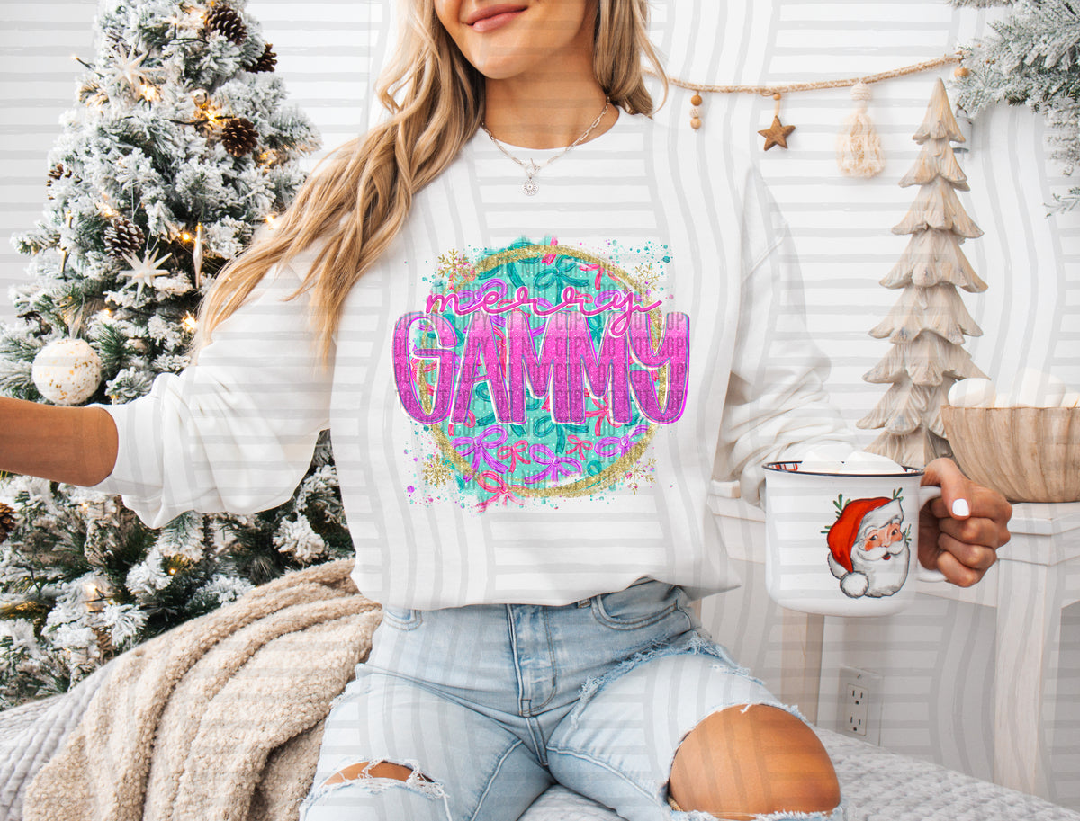 Snowflake Bow Names (DROPDOWN NAMES)-DTF&UV