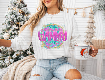 Snowflake Bow Names (DROPDOWN NAMES)-DTF&UV