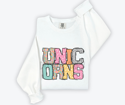 Pastel Stroke Varsity Mascots (ALL Mascots in this listing Dropdown)-DTF