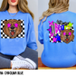 Bright Checkered Mascots (BACK- Dropdown)-DTF&UV