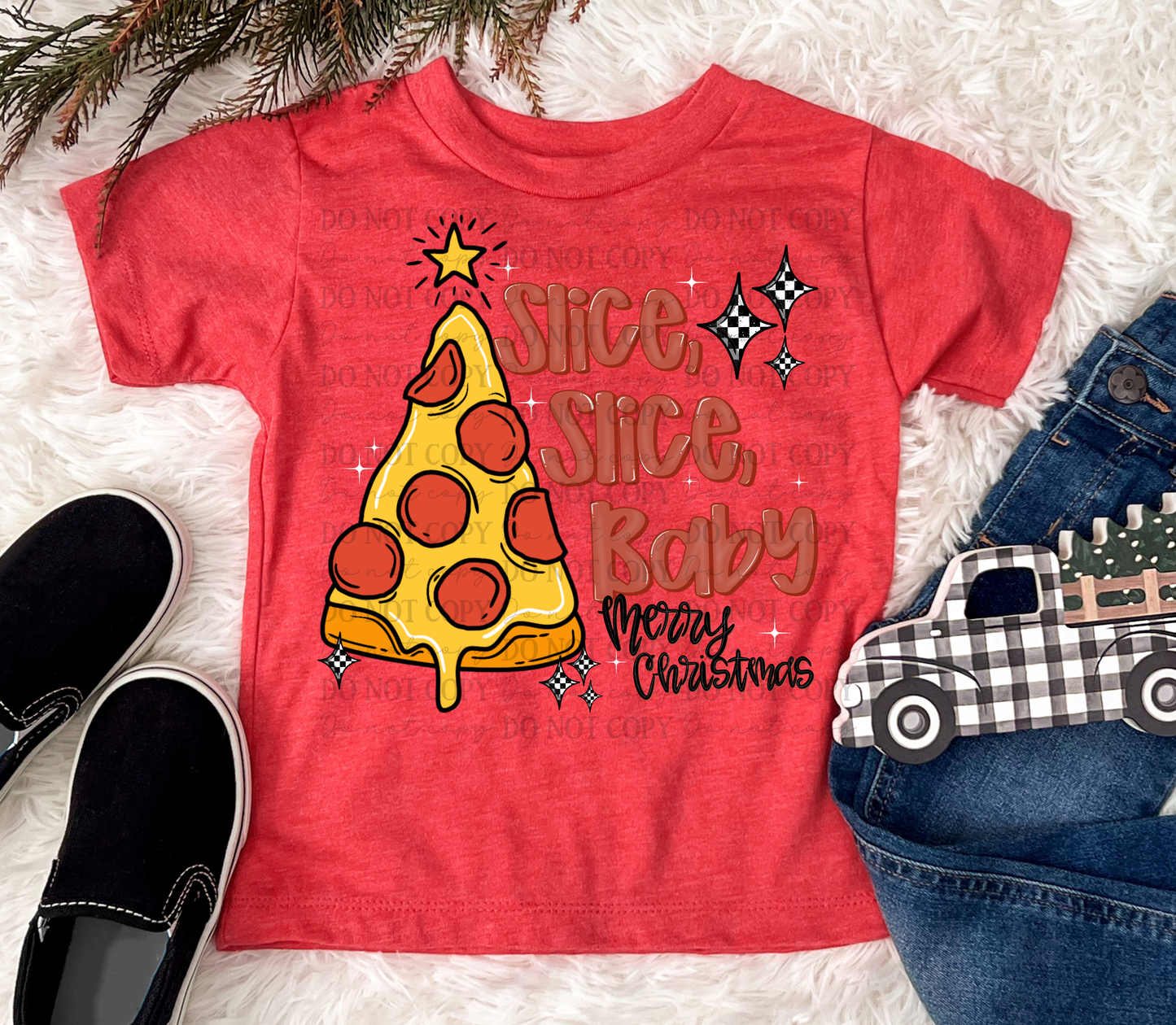 Distressed slice slice-DTF&UV