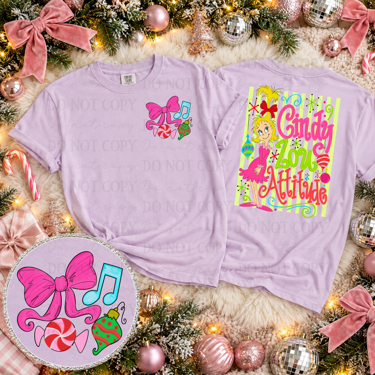 Cindy (front and back included) -DTF