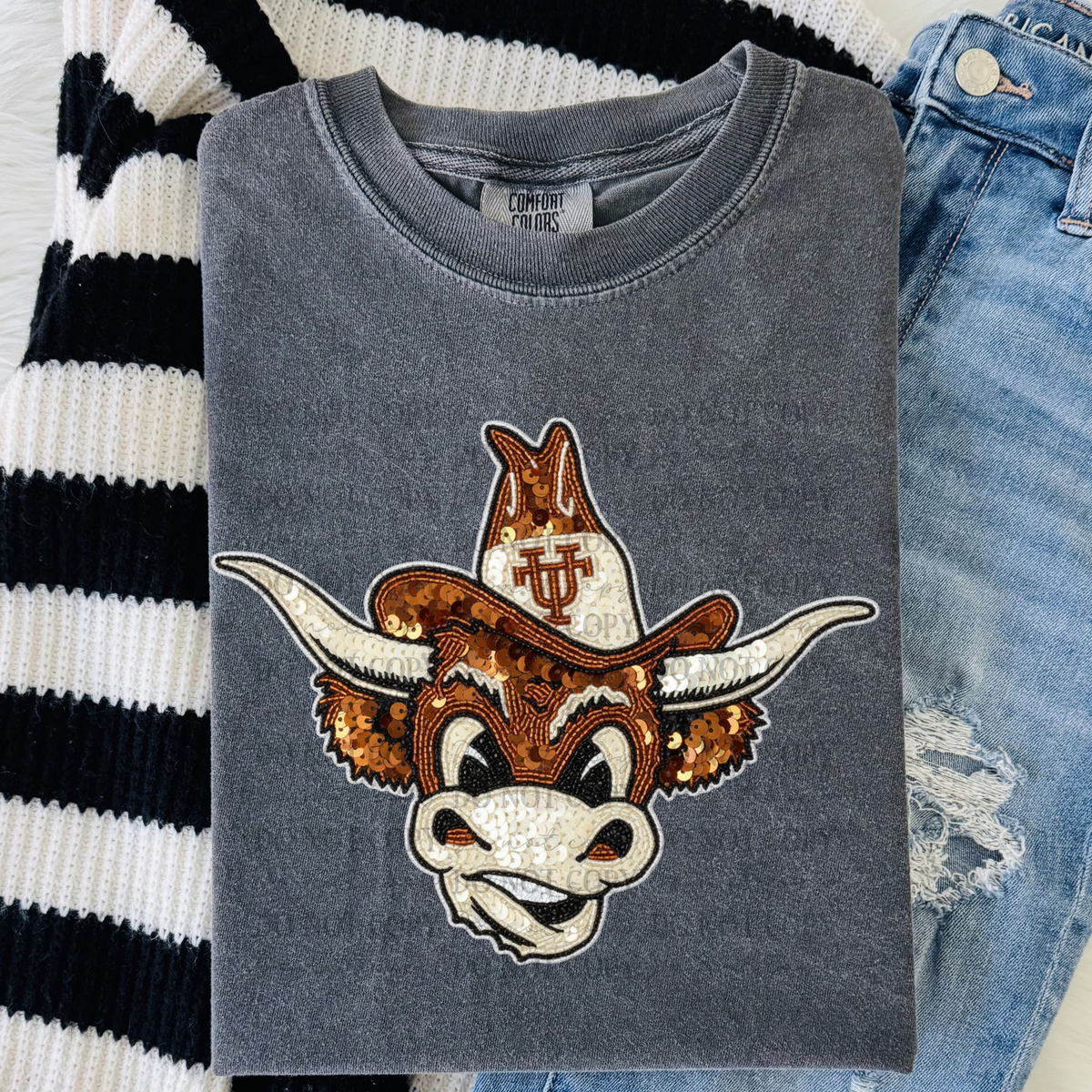Faux Sequin Mascots(dropdown)- DTF&UV
