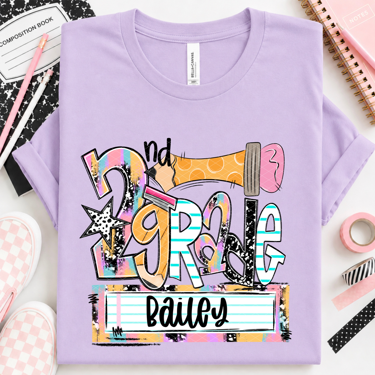 Name Plate School CUSTOM -DTF&UV