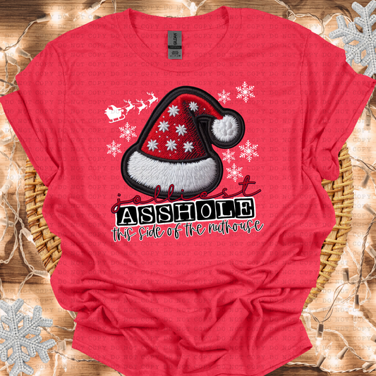 JOLLIEST ASSHOLE THIS SIDE OF THE NUTHOUSE-DTF