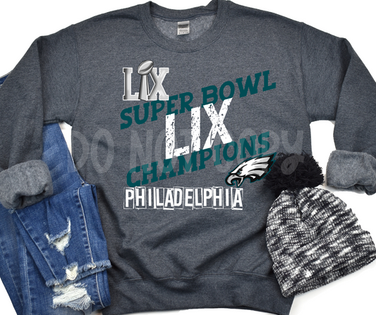 Champions Teal&white-DTF