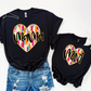 Heart Brush Mothers day: ANY NAME- DTF