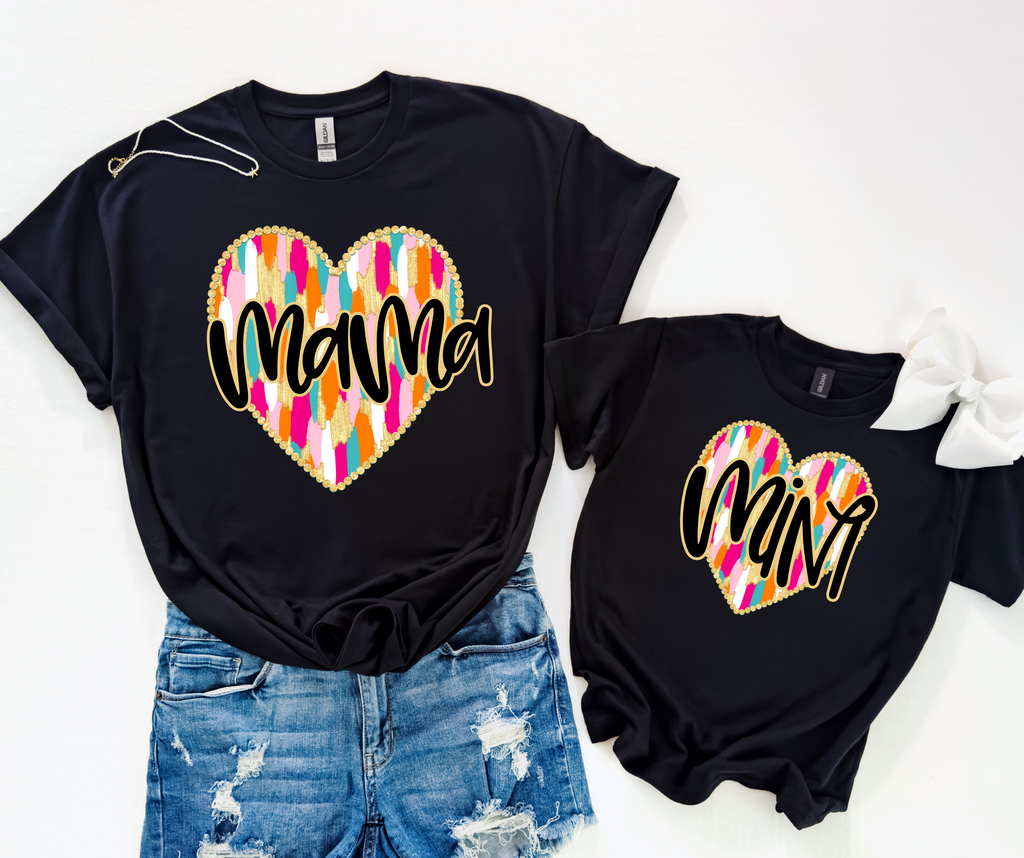 Heart Brush Mothers day: ANY NAME- DTF
