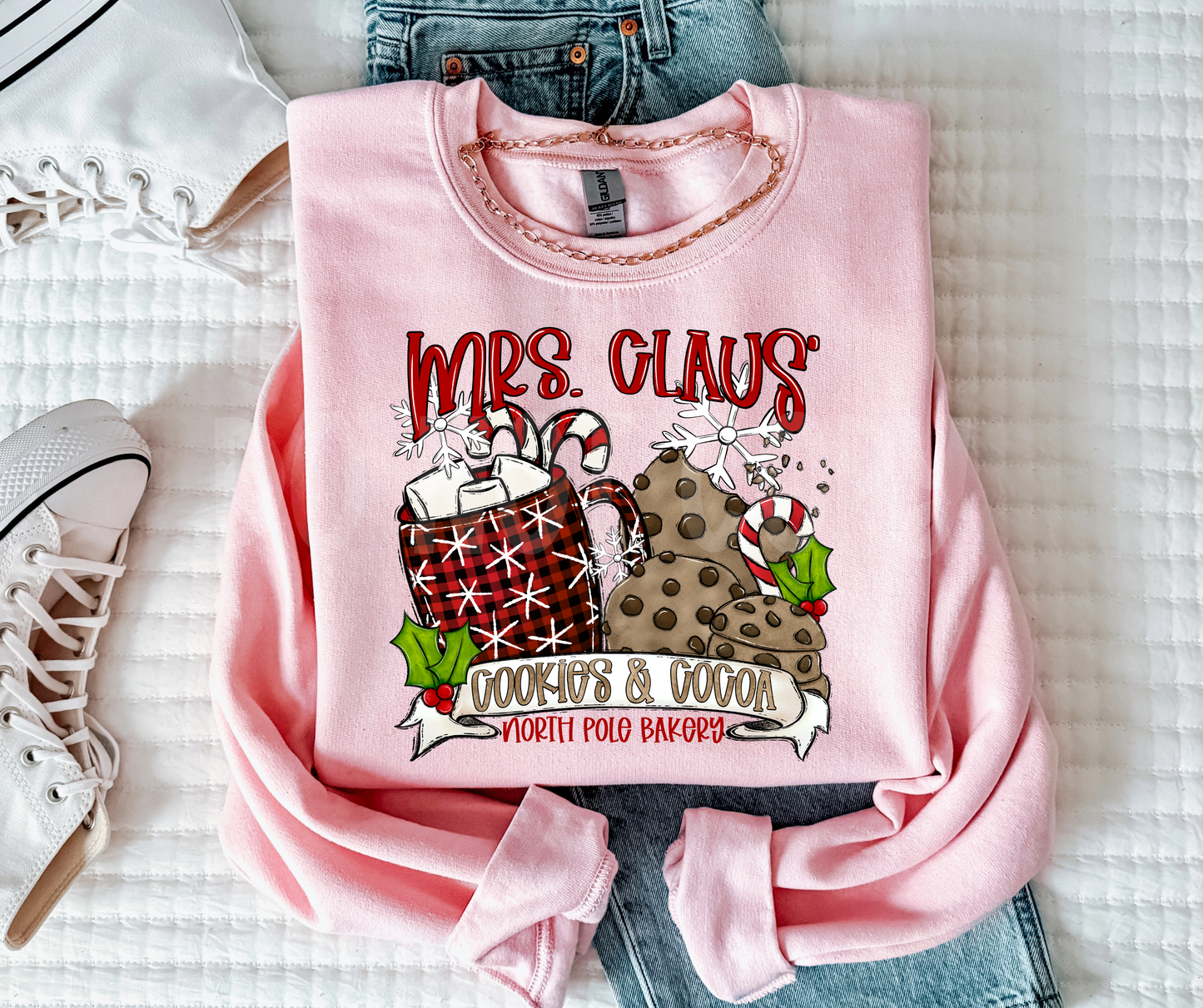 Mrs claus’ cookies and cocoa-DTF