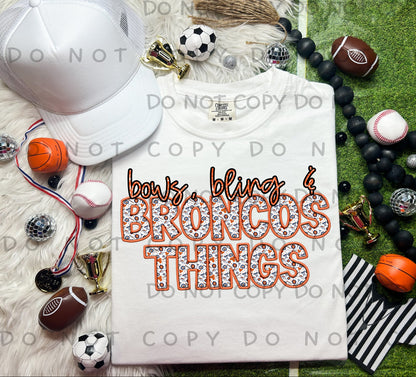 Football  Faux Embroidery(all in drop down) -DTF