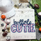 Football  Faux Embroidery(all in drop down) -DTF