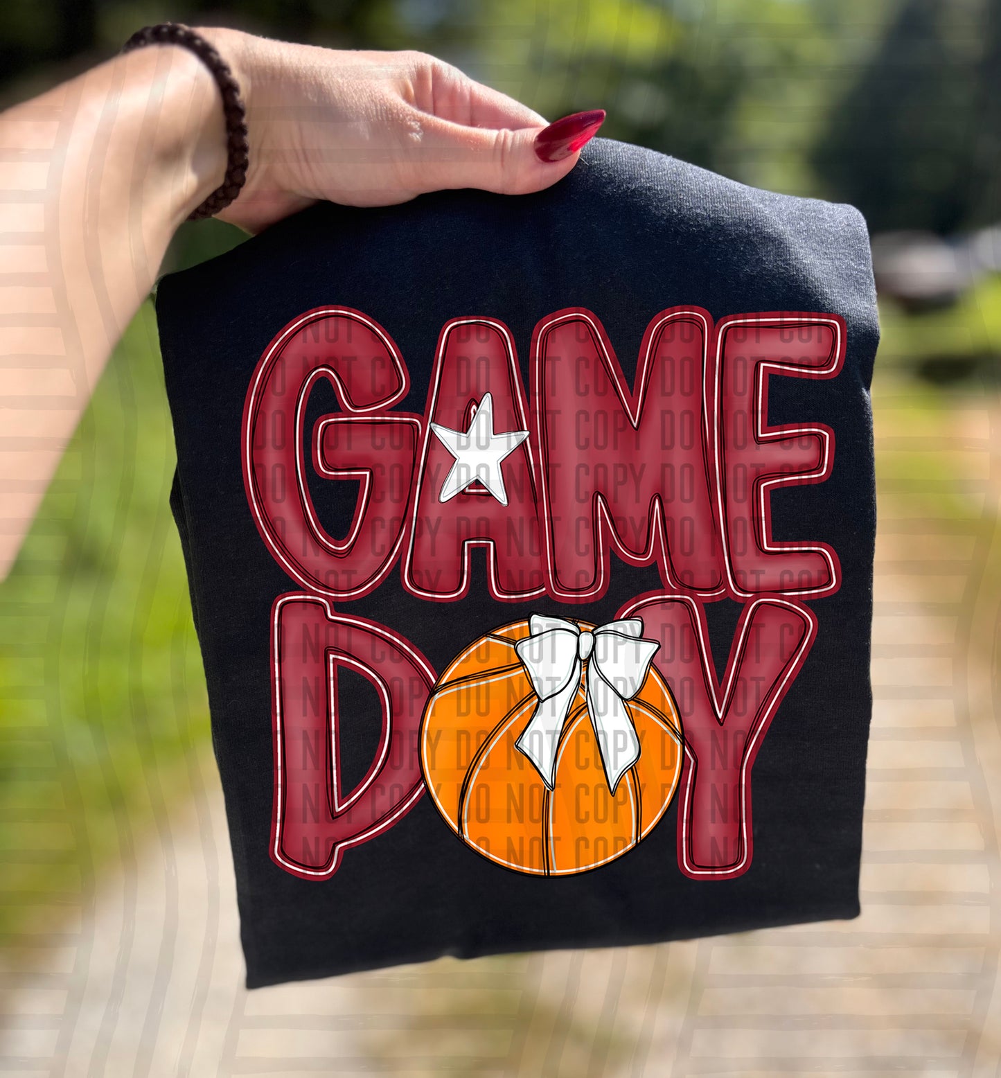 Game day Basketball (DROPDOWN Colors)-DTF&UV