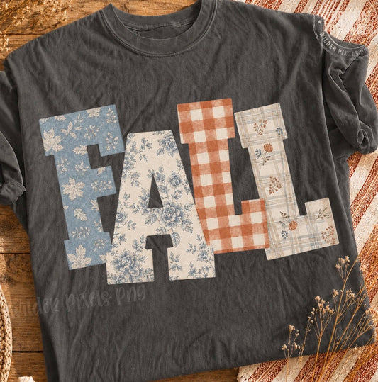 Fall faux flannel- DTF&UV
