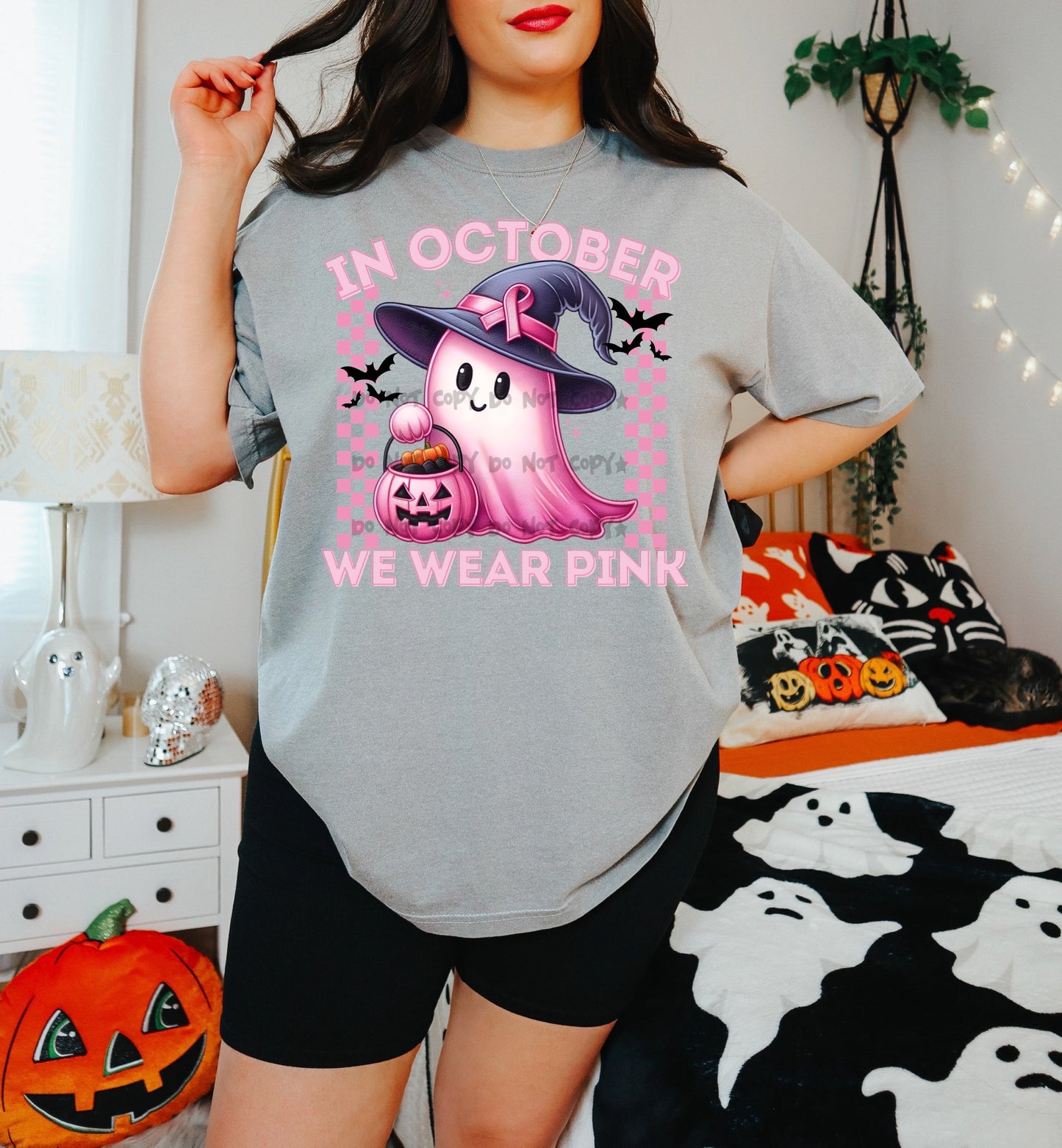 In October we wear pink ghost-DTF