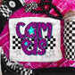 Pink Leopard Neon Mascots (dropdown)-DTF&UV