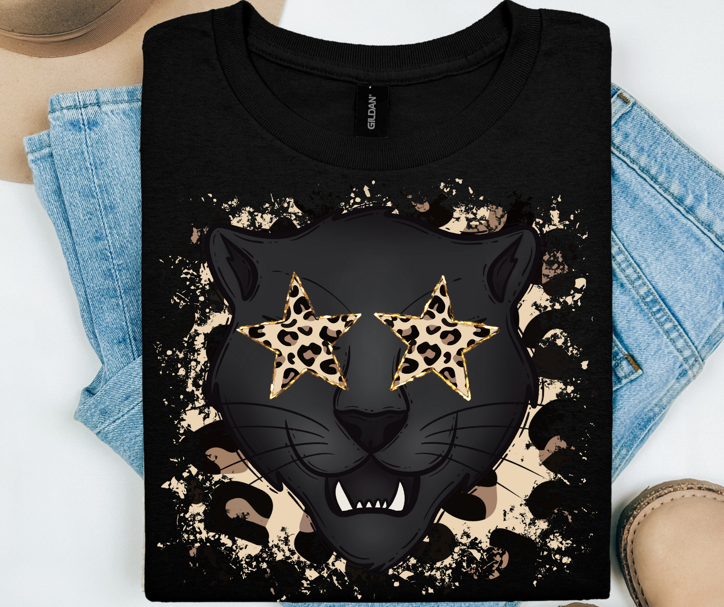 Leopard Mascot (Dropdown)-DTF&UV