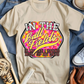 In the Ball Fields Pink - DTF