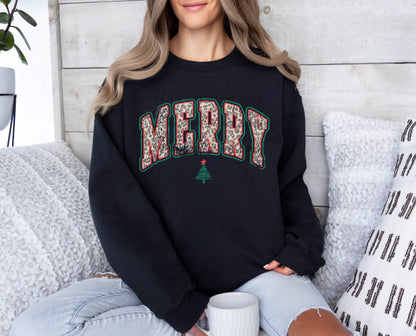 Merry distressed leopard-DTF