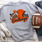 Cowboys orange football helmet-DTF