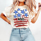 Stars and Stripes with bows-DTF