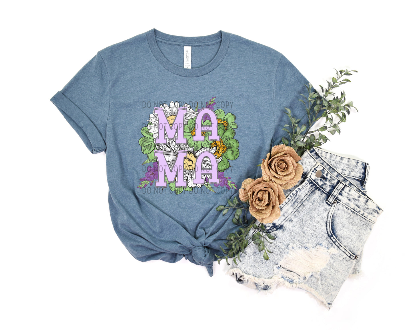 Mama Daisies and Lilacs DTF