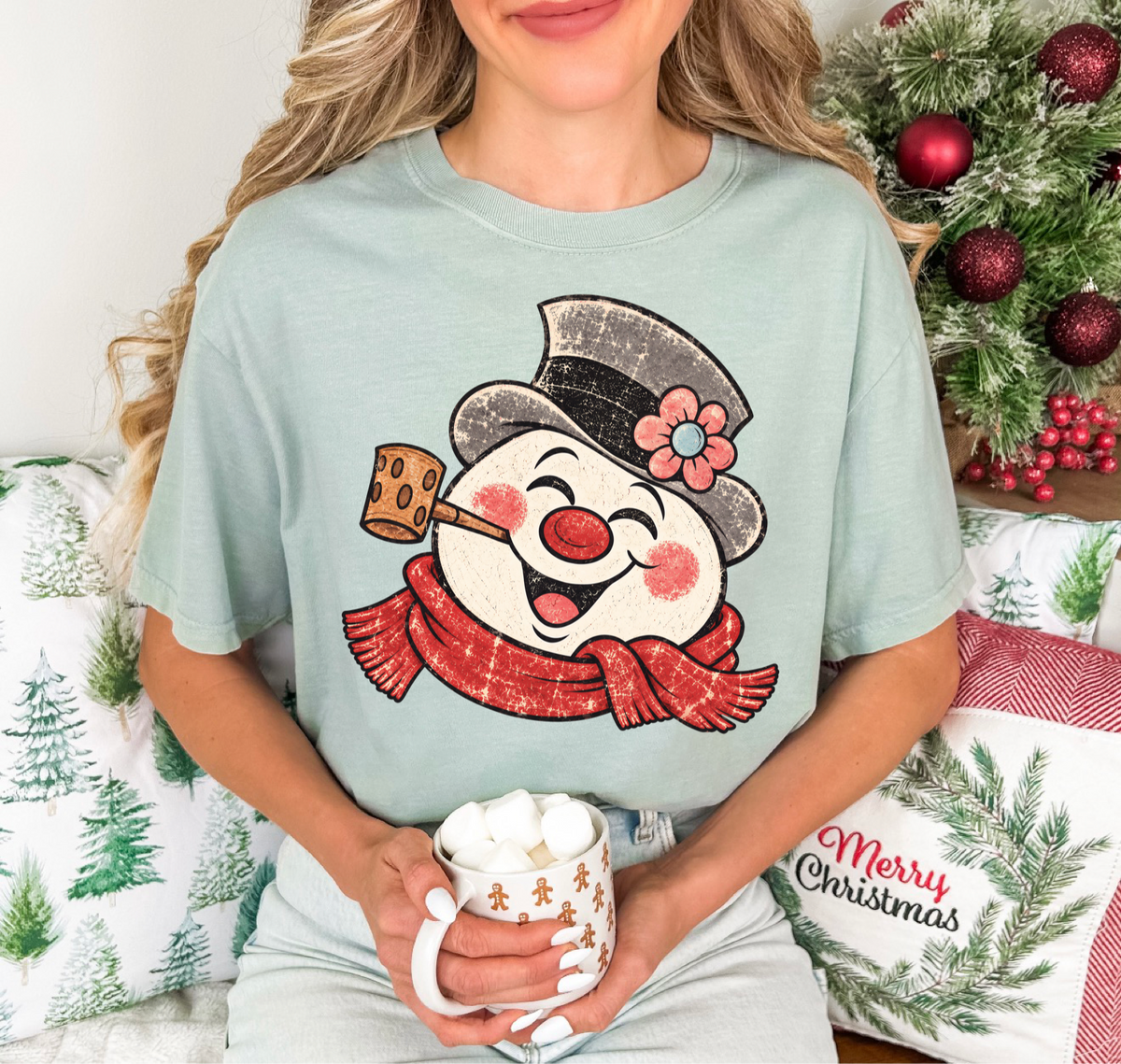 Vintage Frosty the Snowman-DTF