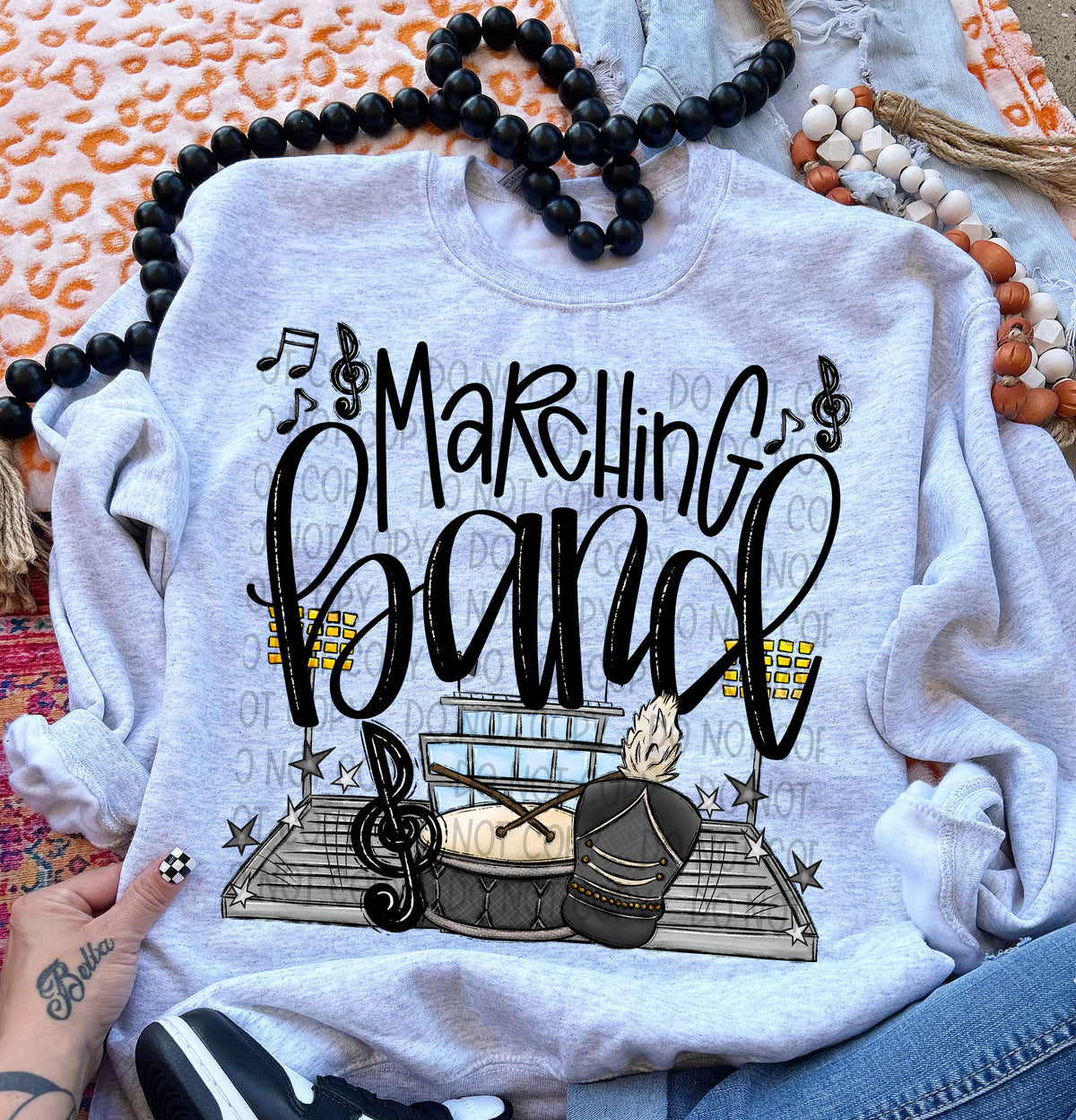 Marching Band (ALL COLORS LISTED in this listing)-DTF