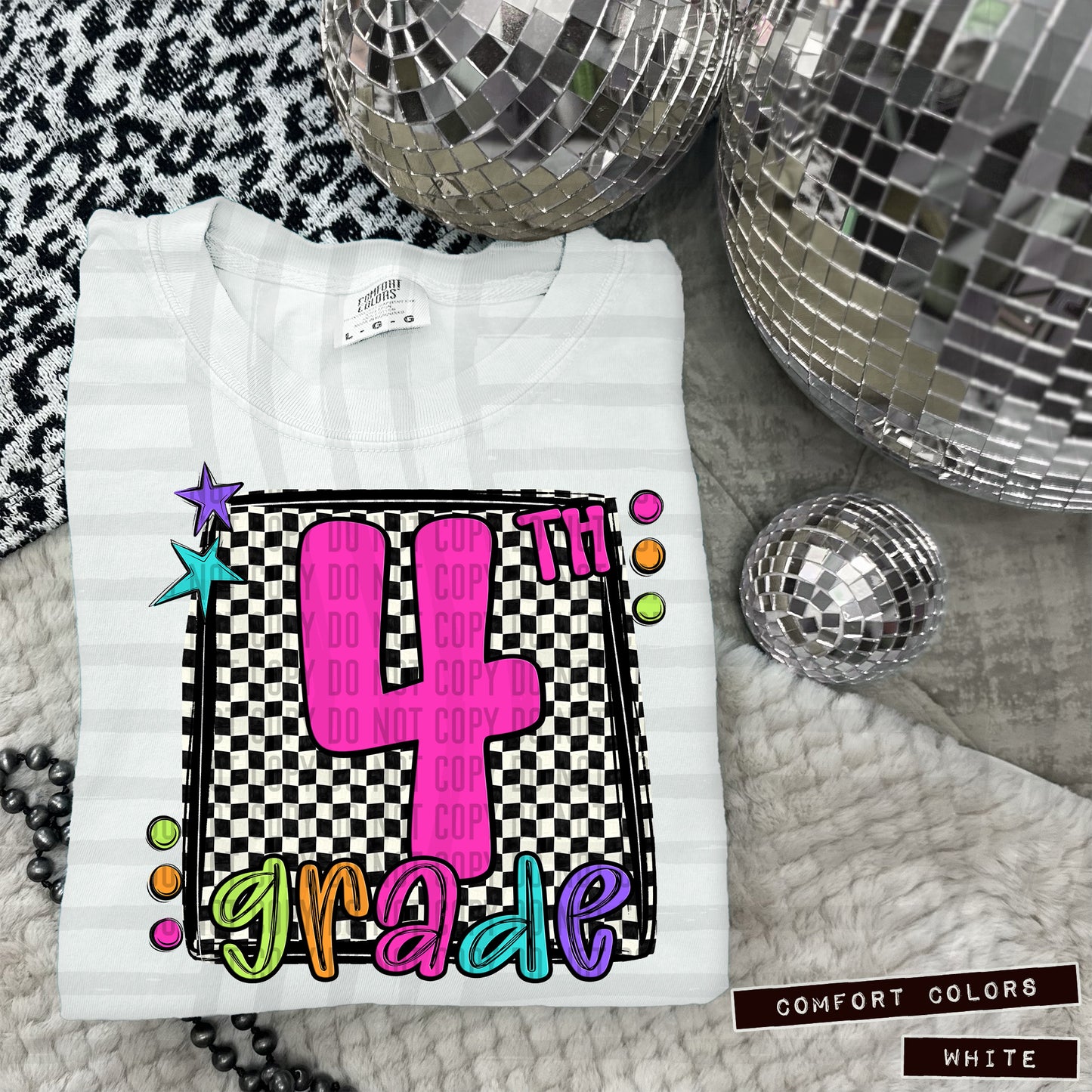 Bright preppy Grades (dropdown)-DTF&UV