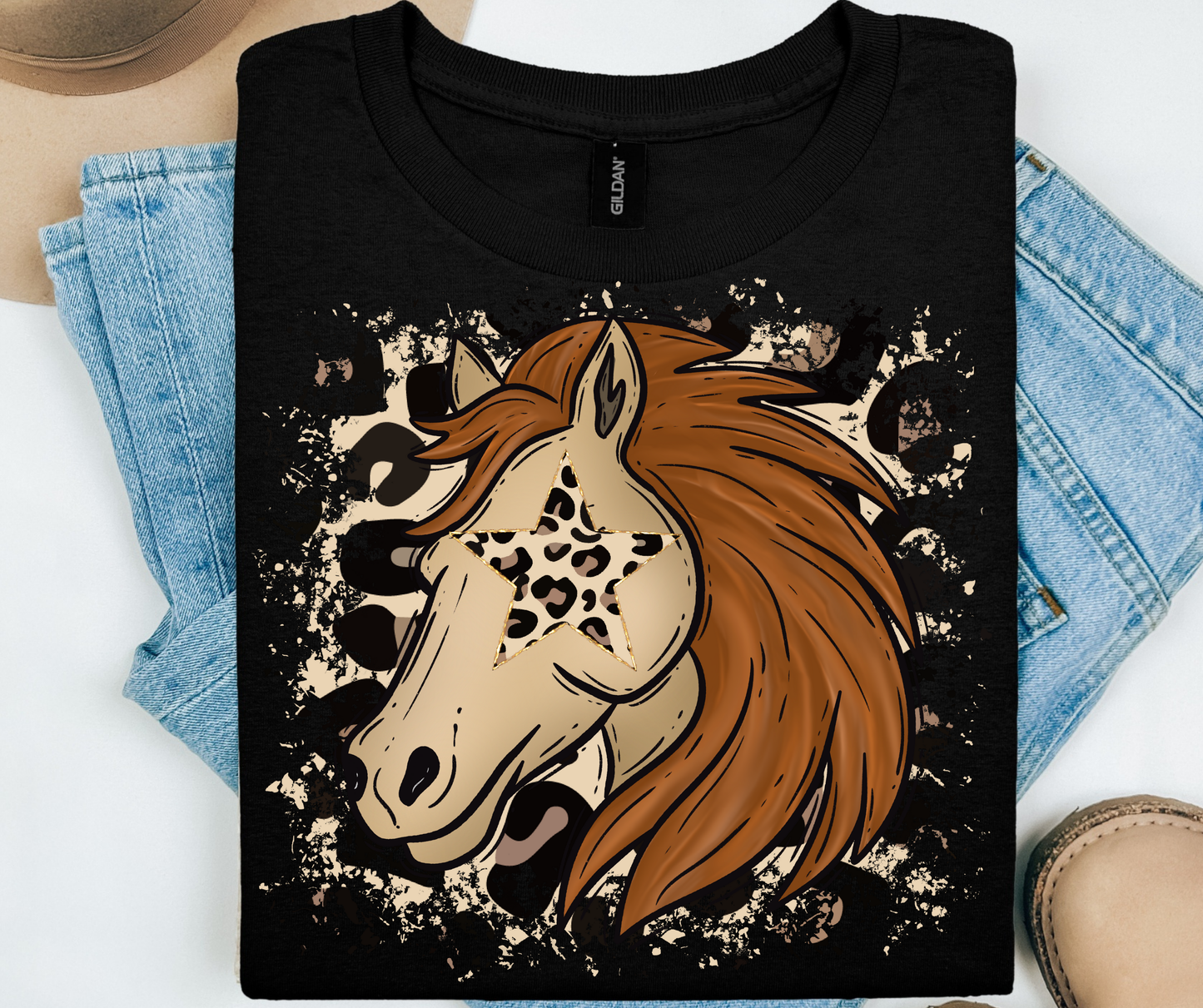 Leopard Mascot (Dropdown)-DTF&UV