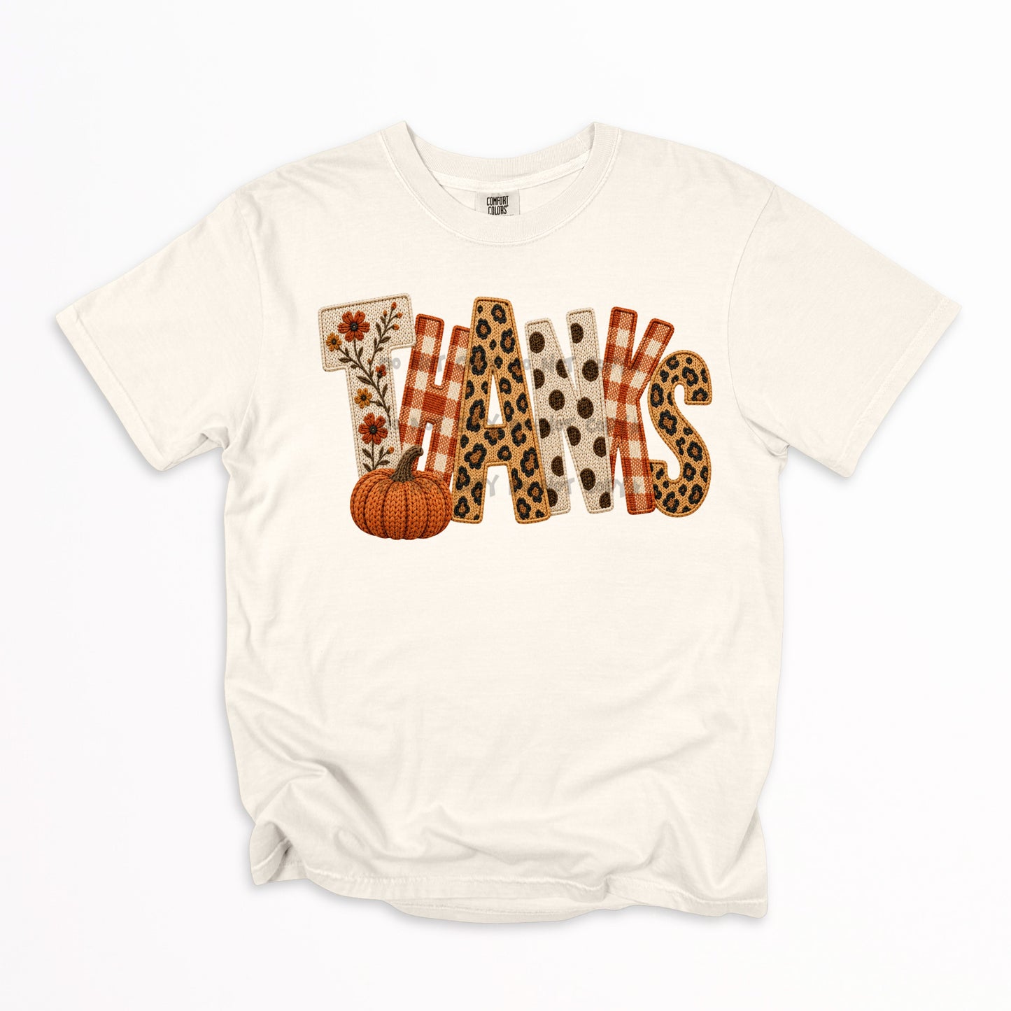 Thanks faux appliqué -DTF&UV
