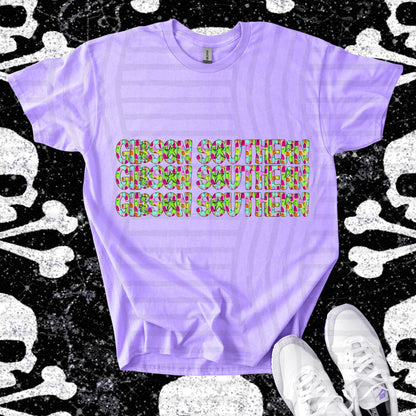 Ghosty Girl  CUSTOM: (ANY NAME, ANY MASCOT)-DTF&UV