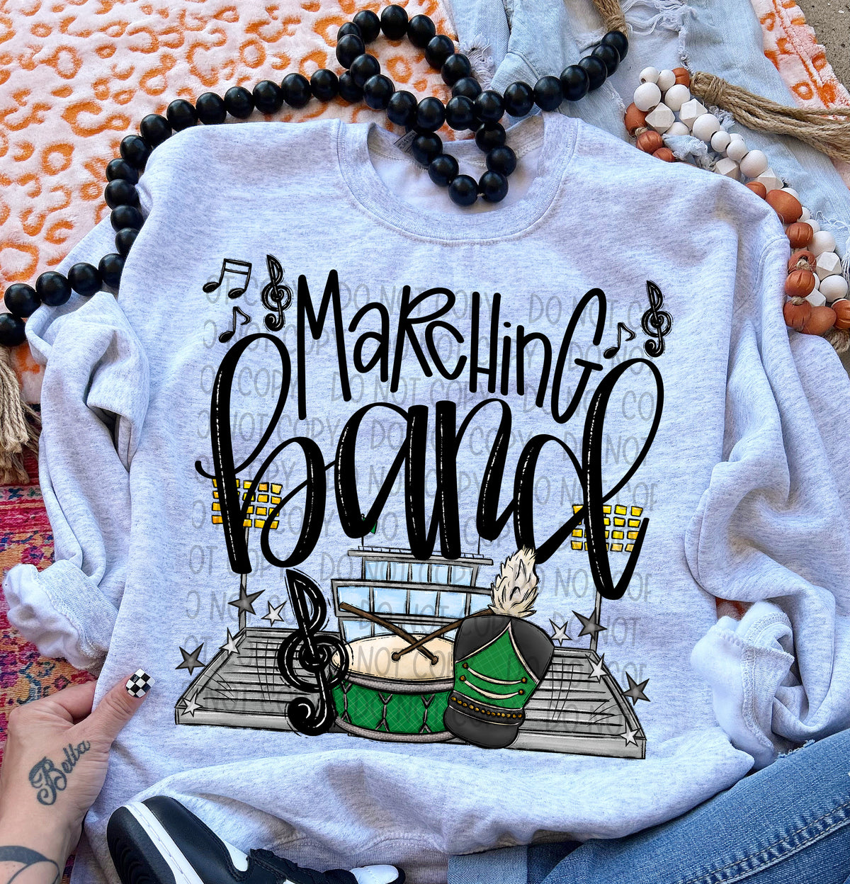 Marching Band (ALL COLORS LISTED in this listing)-DTF