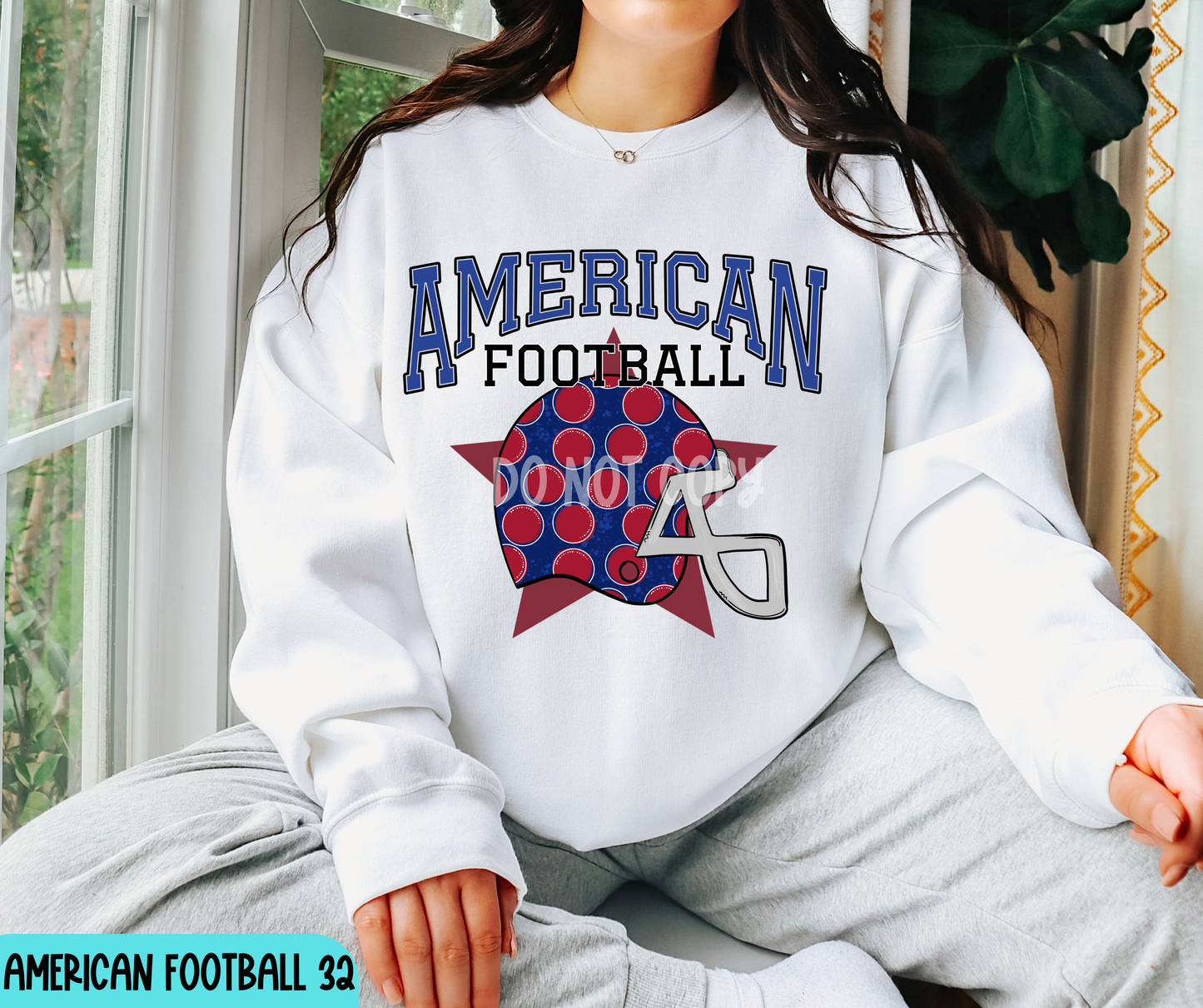 American Football 32 Team colors in this listing (Dropdown Menu)-DTF