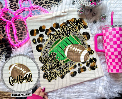 Snap Tackle Repeat Mascot (Includes front and back) (Dropdown)- DTF&UV