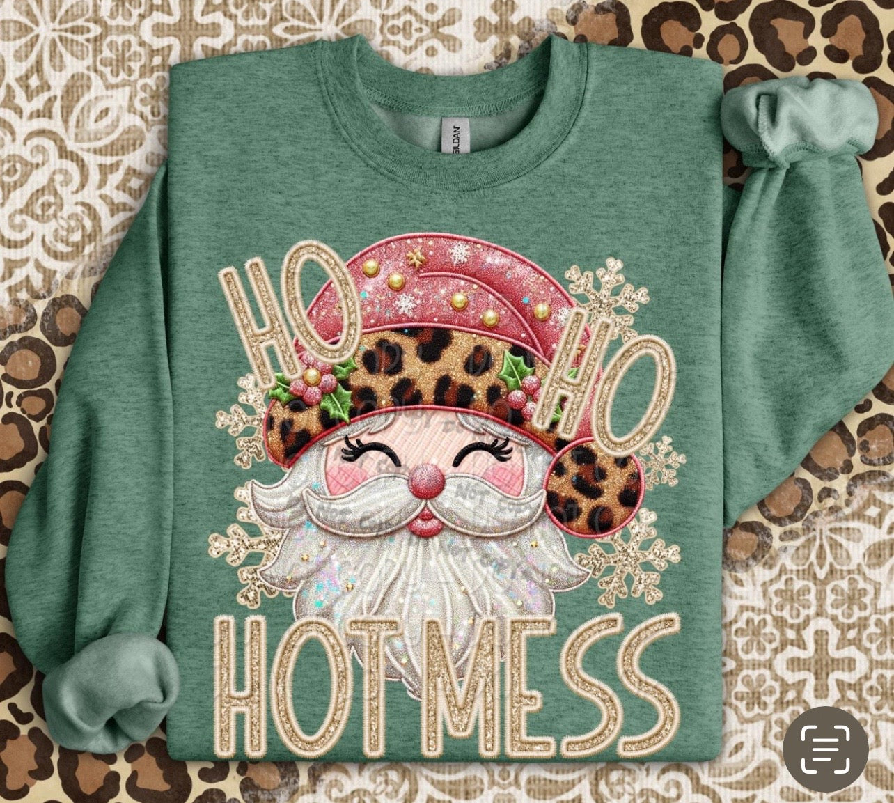 Ho Ho Hotmess Santa- DTF&UV