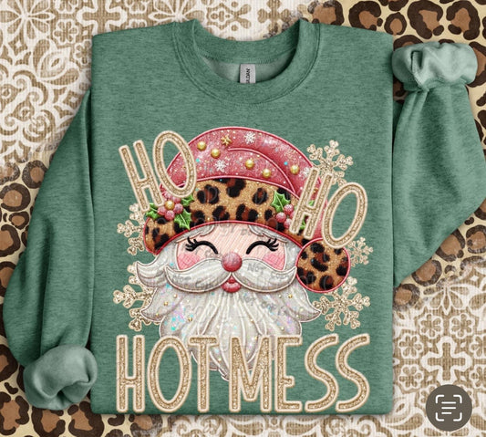 Ho Ho Hotmess Santa- DTF&UV