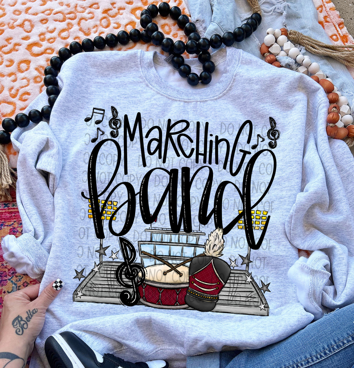 Marching Band (ALL COLORS LISTED in this listing)-DTF